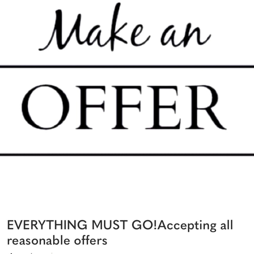 Everything MUST GO!!!